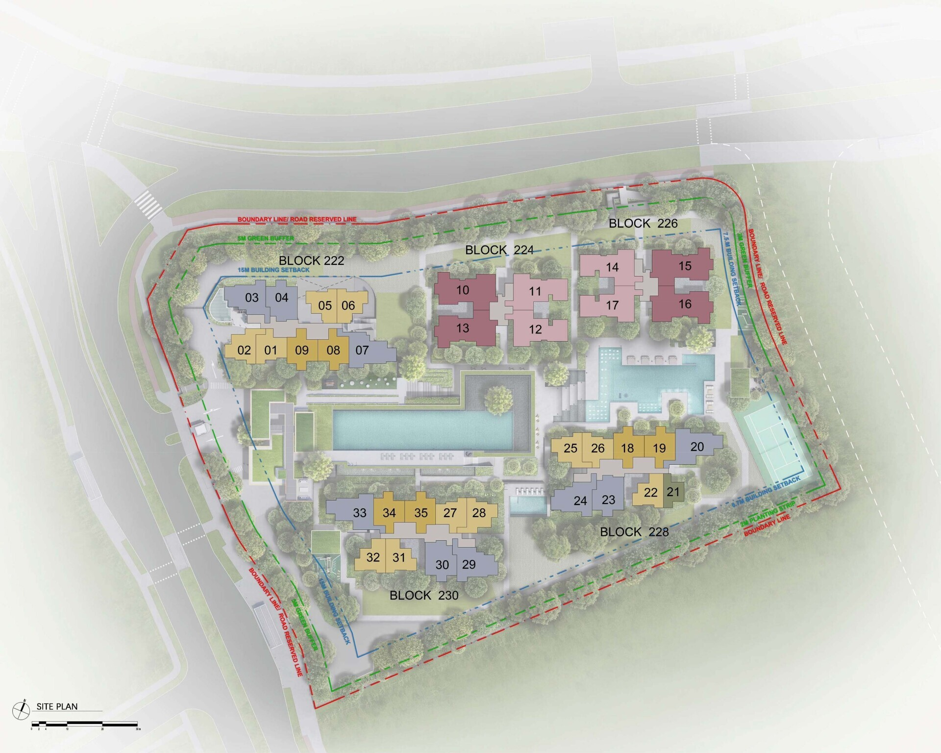 The Sen siteplan 4